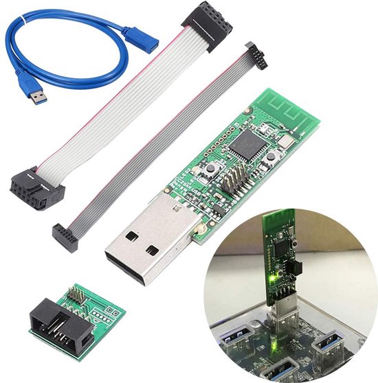 Draadloze ZigBee Analyzermodule met USB-interface voor Packet Capture ...