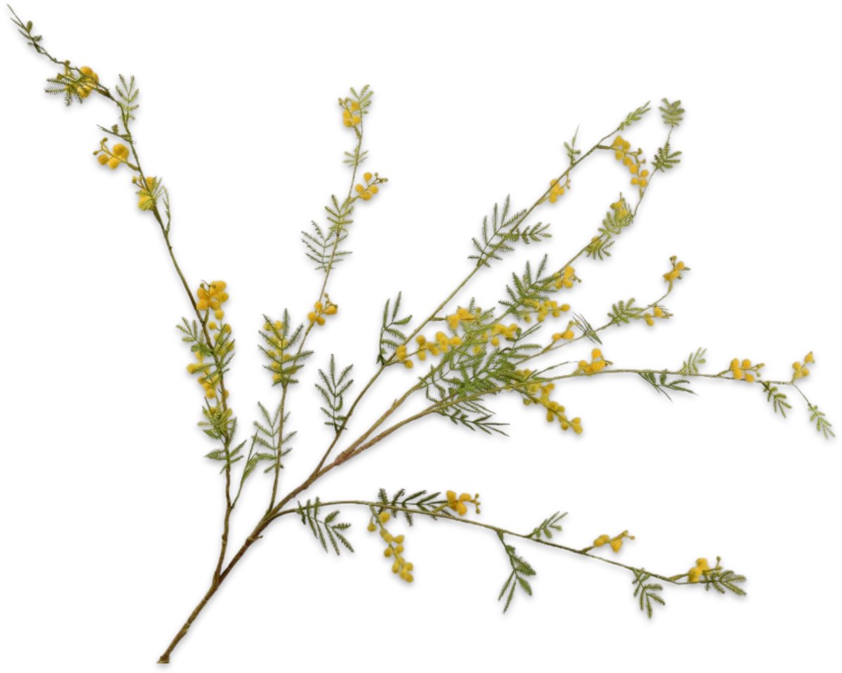 Silk-ka Kunstbloem - geel - H122 cm