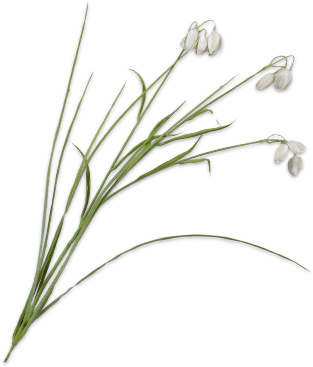 Silk-ka Kunstbloem - creme - H71 cm