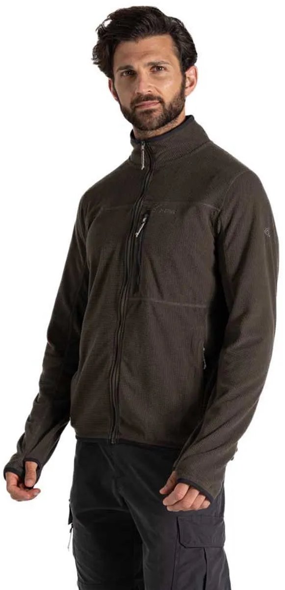 Craghoppers Nosilife Spry Fleece Met Volledige Rits Man Groen