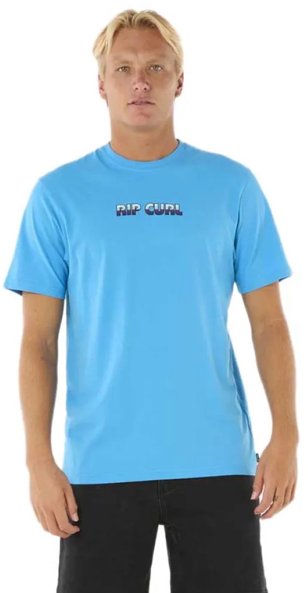 Rip Curl Big Mumma Icon T-shirt Met Korte Mouwen Blauw L Man