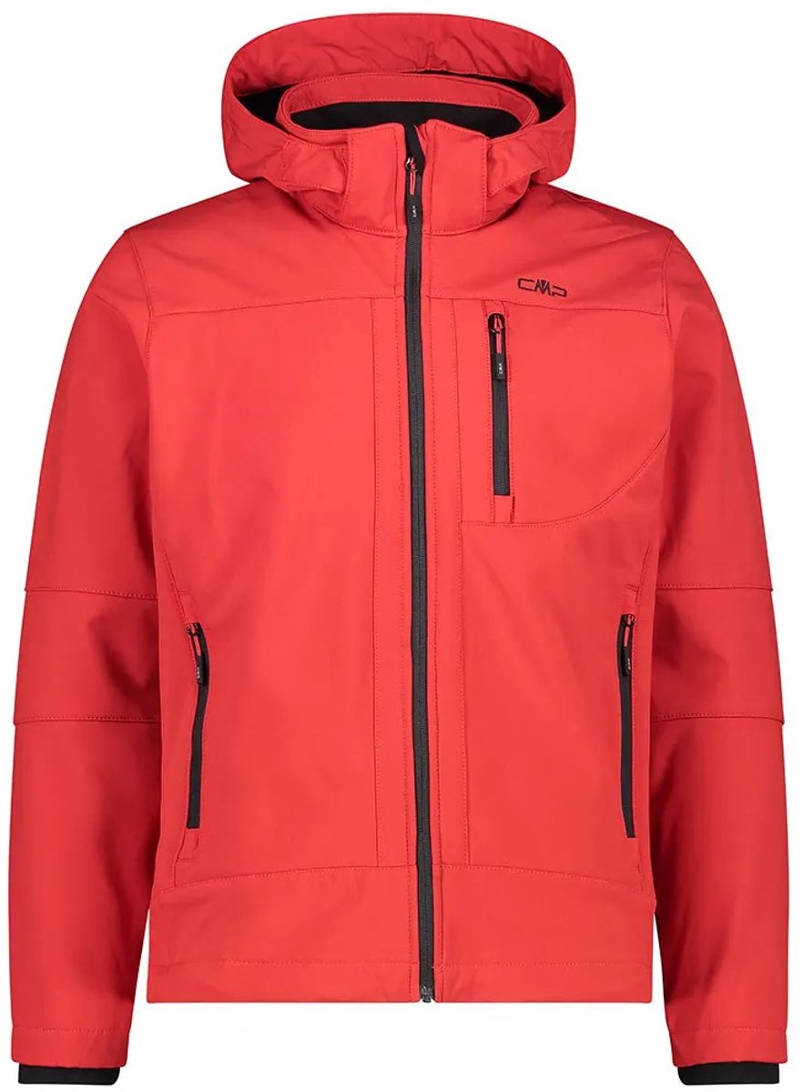 Cmp 3a01787n Softshelljack Rood 5XL Man