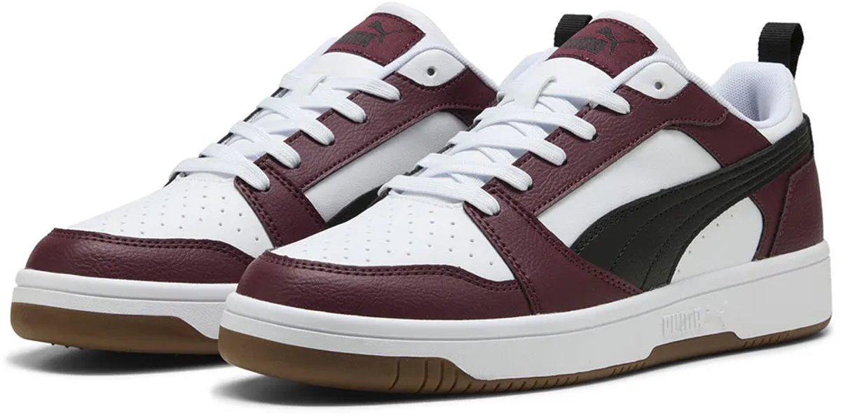 Puma Rebound V6 Low Schoenen 1/2 Man Zwart