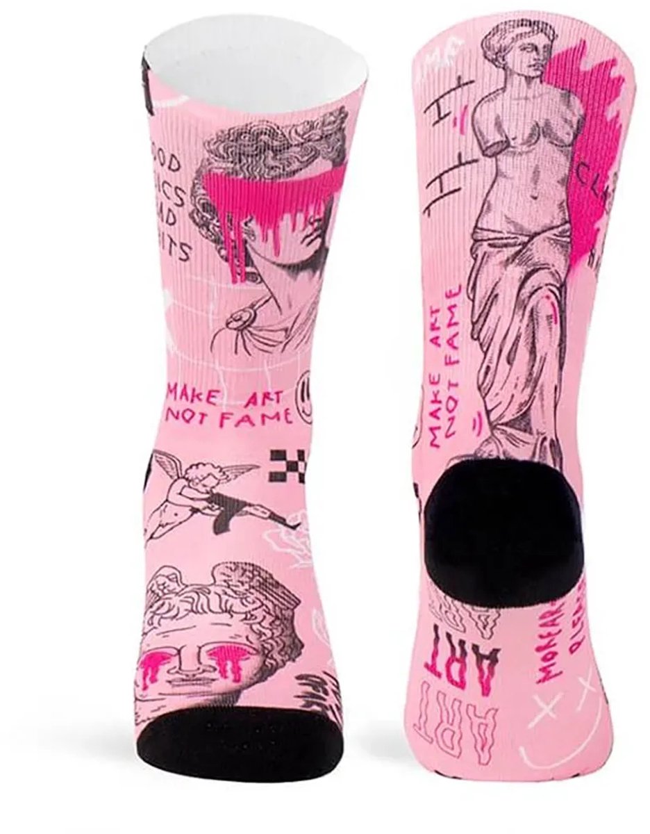 Pacific Socks Bad Habits Sokken Roze EU 42-45