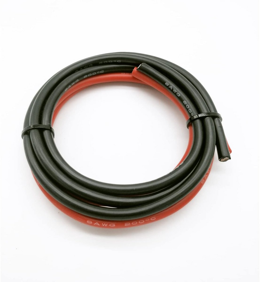 2 Meter Silicone Stroomkabel 16AWG Vertinde Koperdraad voor RC-toepassingen