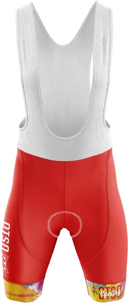 Otso Colors Fietsbroek Rood S Vrouw