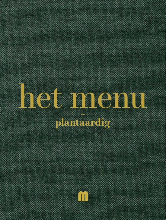 Het menu plantaardig - cover