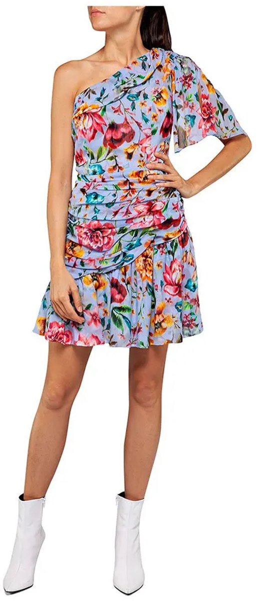 Replay W9608 Korte Jurk Blauw M Vrouw