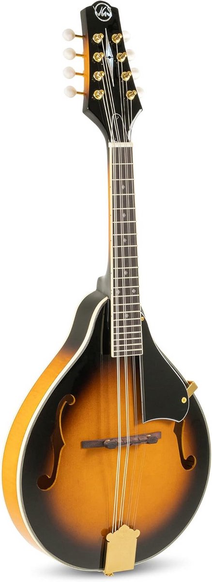 Mandoline A-2 Sunburst, Gevlamd Esdoorn - Folk- en Countrymuziek Instrument