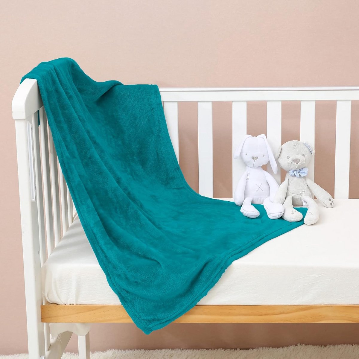 Fleece Dekentje 70 x 100cm - Super Zacht Kind Plaid Voor Bed en Bank