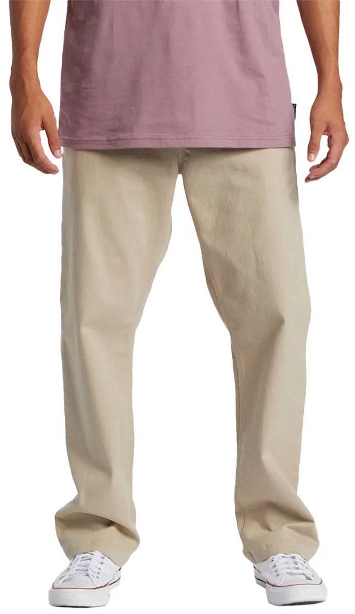 Quiksilver Dna Twill Broek S Man Plaza Taupe