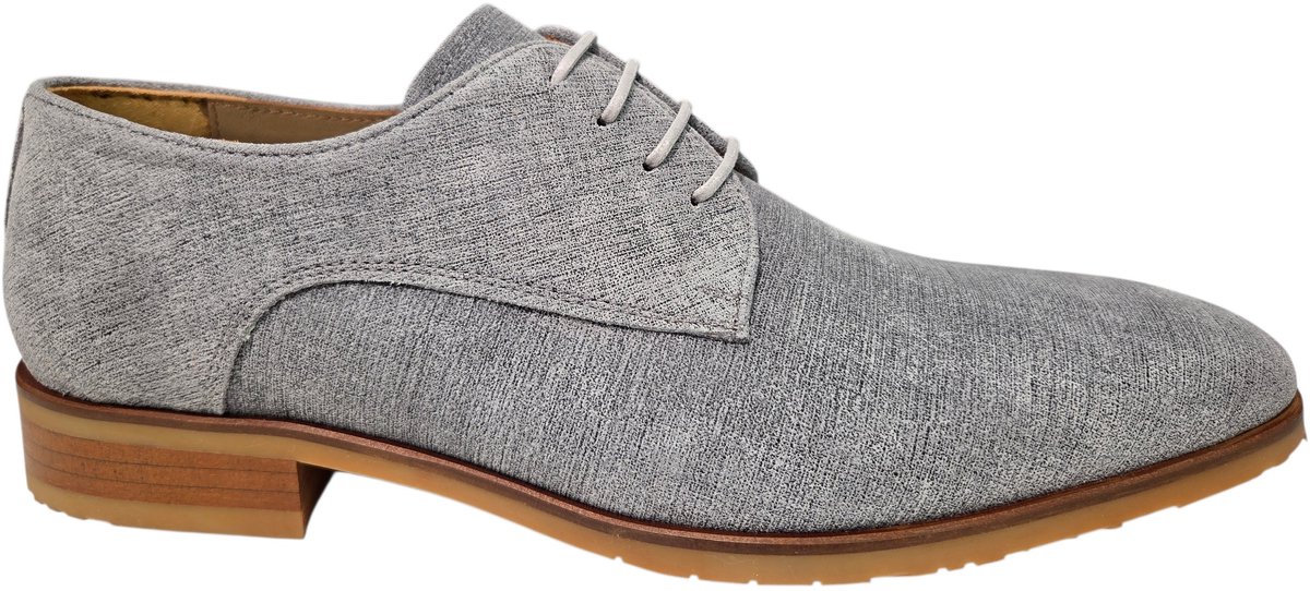 Melik Julietta Cloud Suede Geklede Veterschoenen Blauw Suede Heren - Blauw - 45