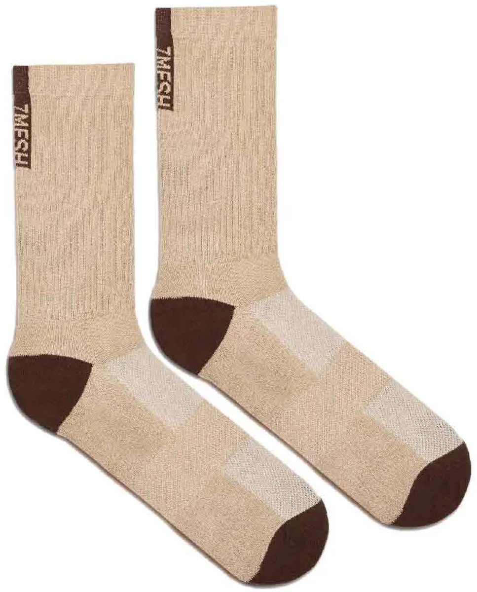 7mesh Gravity 7.5´´ Sokken Bruin EU 35-38 Man