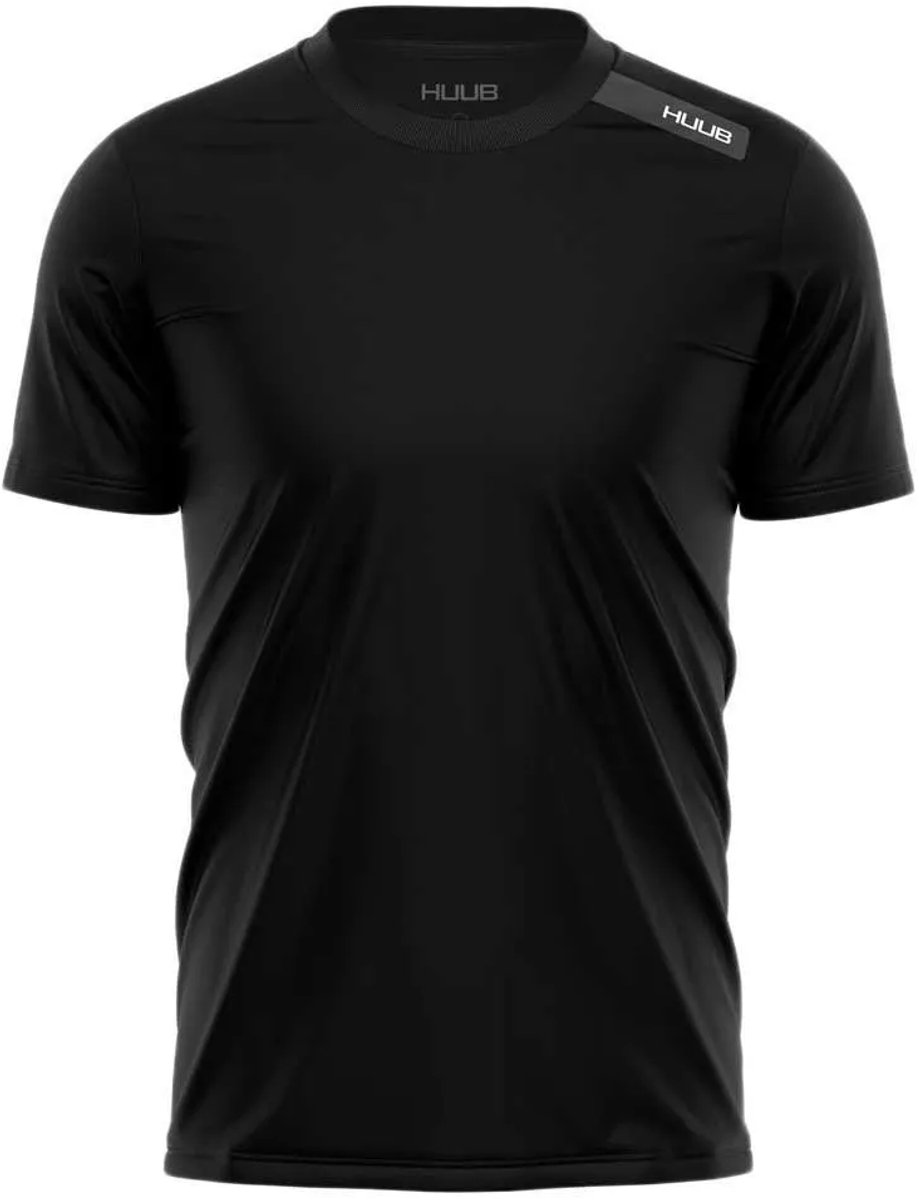 Huub Technical T-shirt Met Korte Mouwen Zwart XL Man