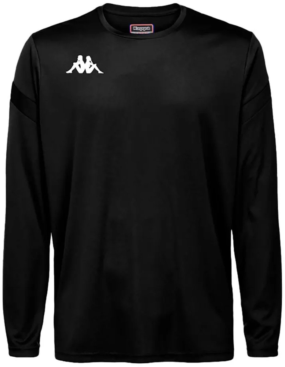 Kappa Dovol T-shirt Met Lange Mouwen Zwart L Man