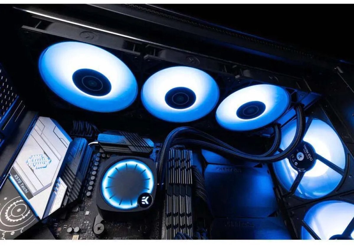 Ekwb Ek-Nucleus Aio Cr360 Lux D-Rgb - Vloeistof-Koelsysteem - Afmeting Radiator koeler - afbeelding 2