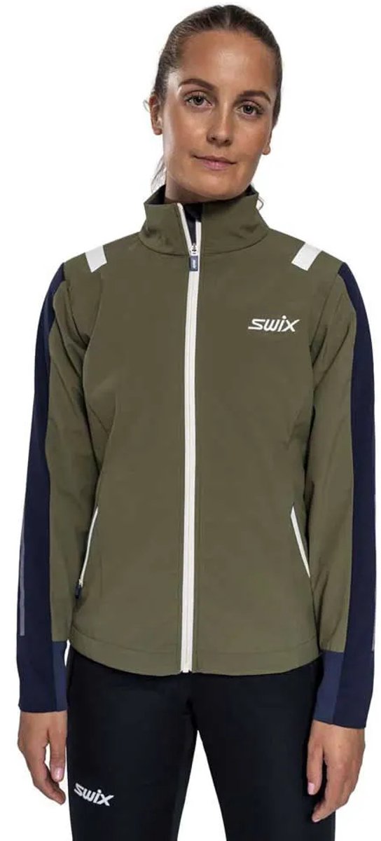 Swix Infinity Softshelljack Vrouw Marineblauw