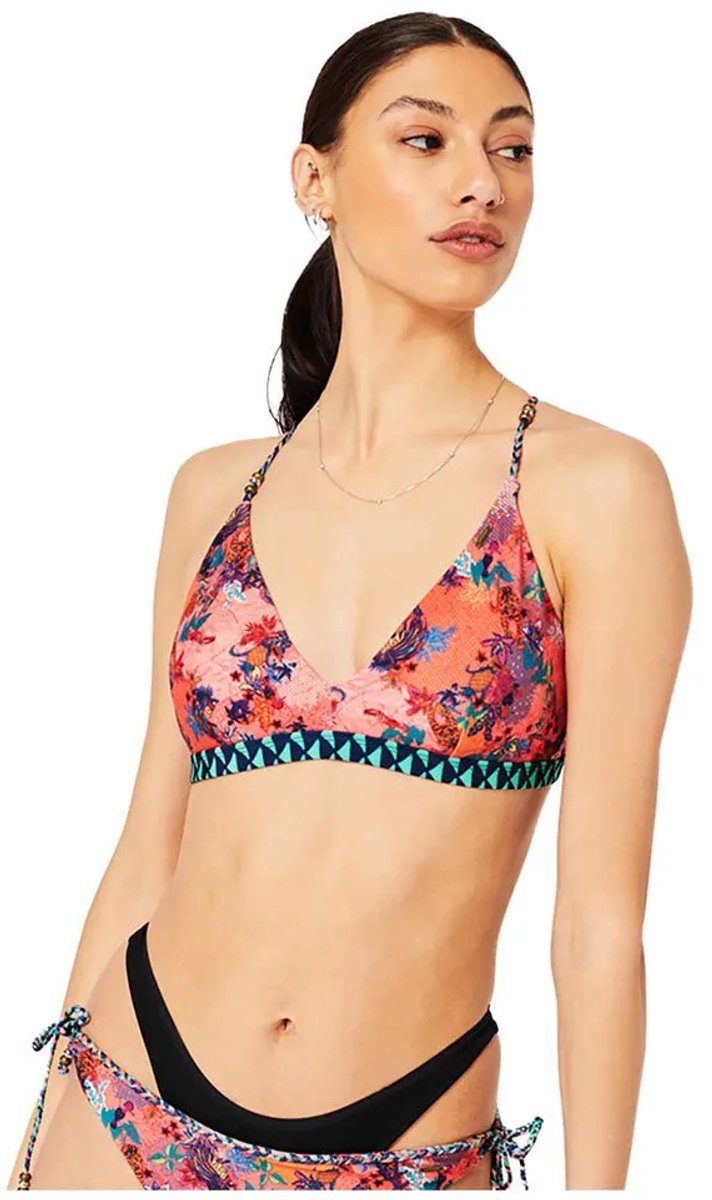 Superdry Tropical bikinibroekje Dames Badpakken Koraal