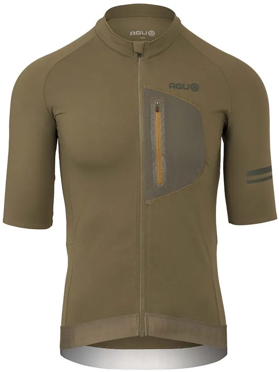 AGU Venture Gravel Fietsshirt Heren - Korte Mouwen - Stone Moss - Maat M van AGU — afbeelding 2