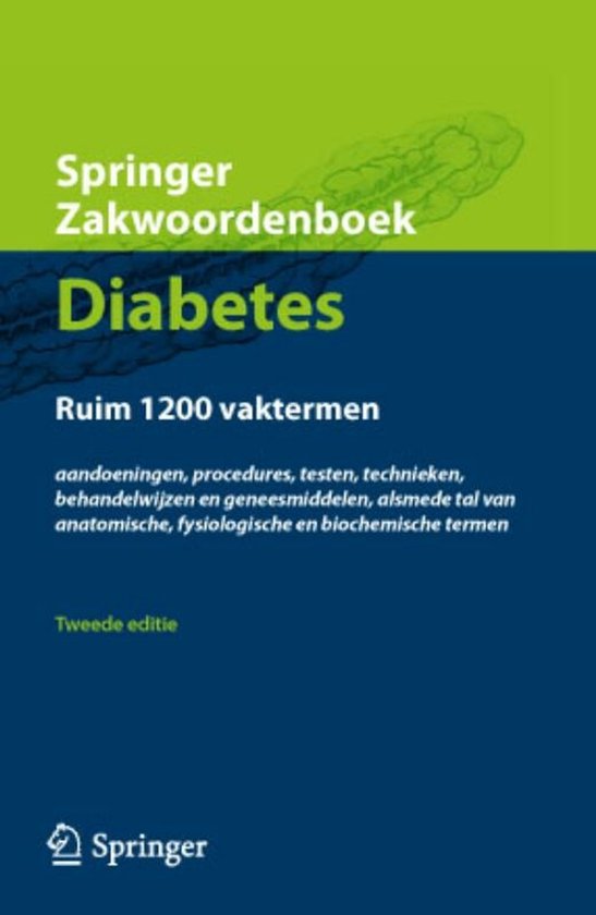 Springer Zakwoordenboek Diabetologie - cover