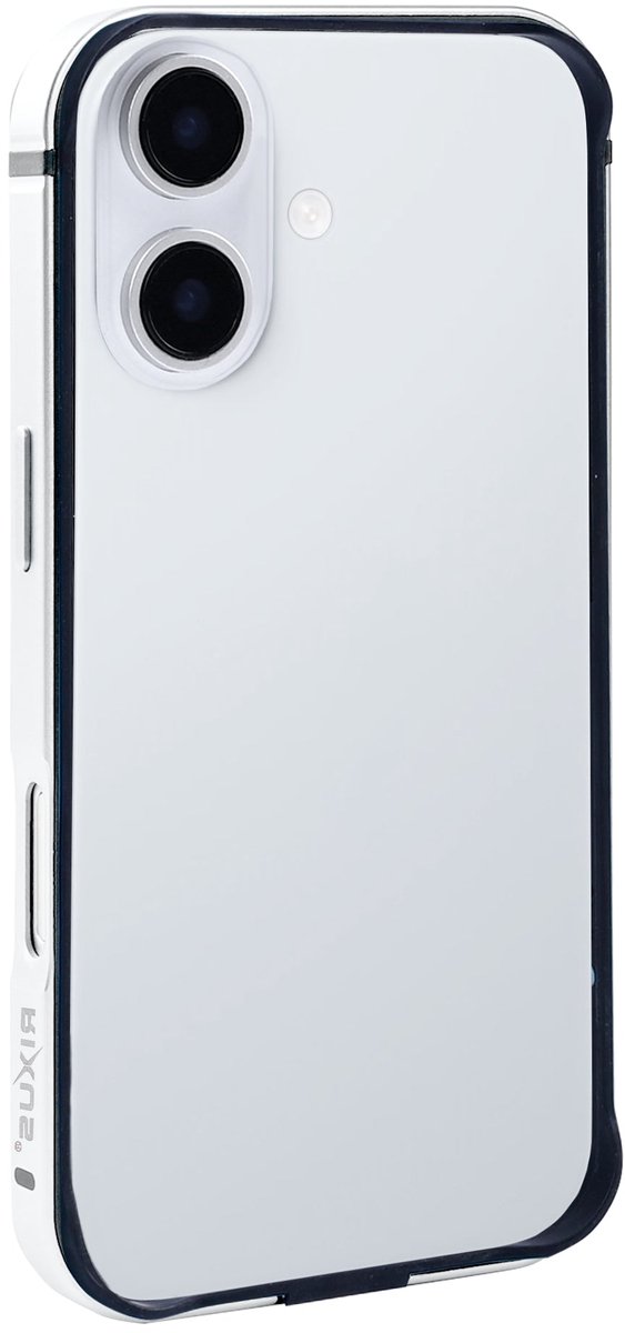 Rixus Crash Guard Case For Apple iPhone 16 White