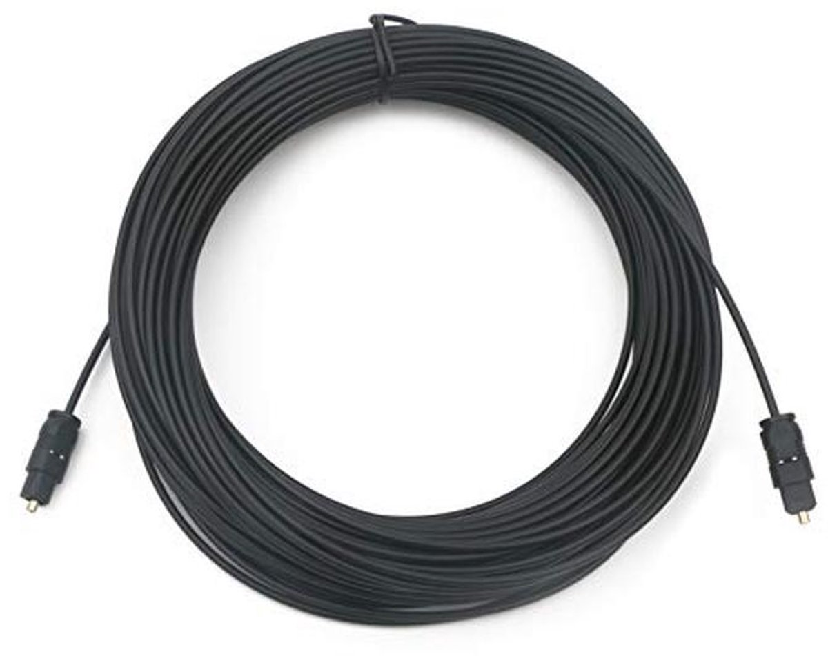 Digitale Vezel Optische Audio SPDIF TosLink-Kabel 30M