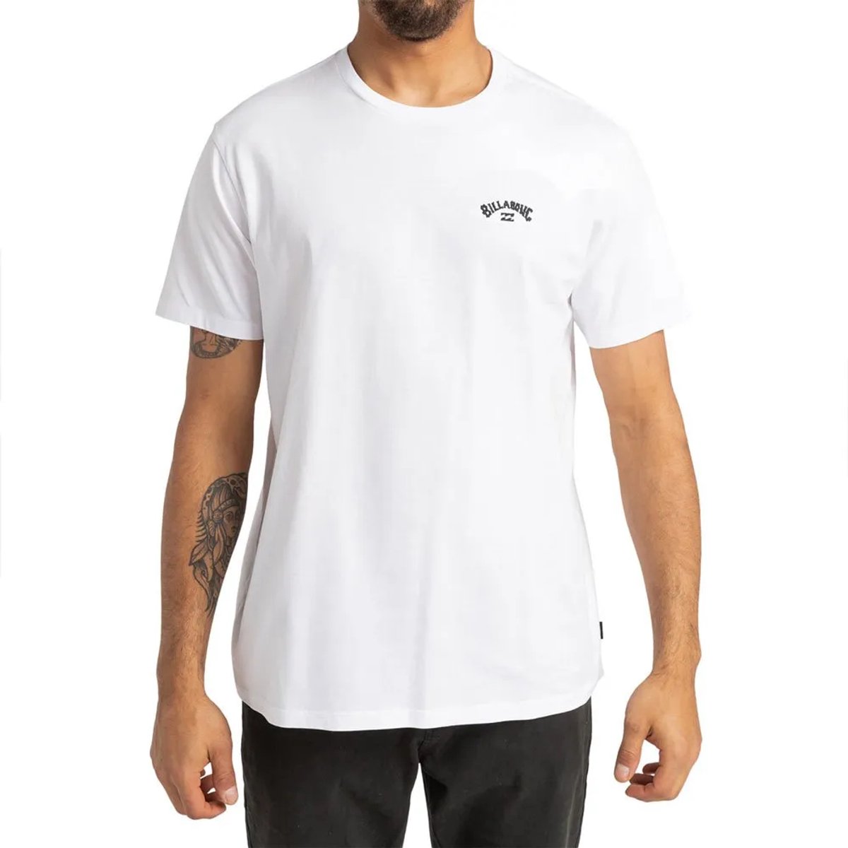 Billabong Arch T-shirt Met Korte Mouwen L Man Wit