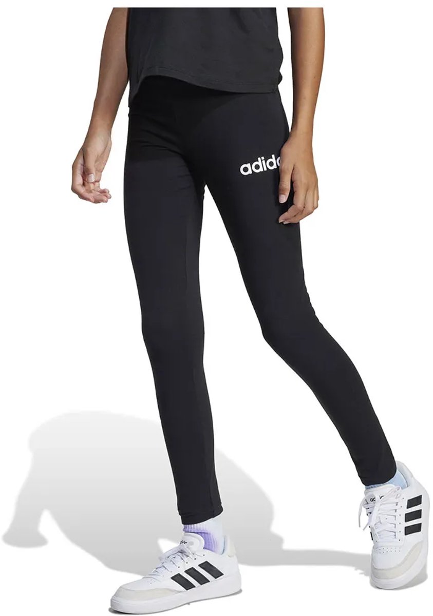 Adidas Essentials Leggings 11-12 Years Meisje Zwart