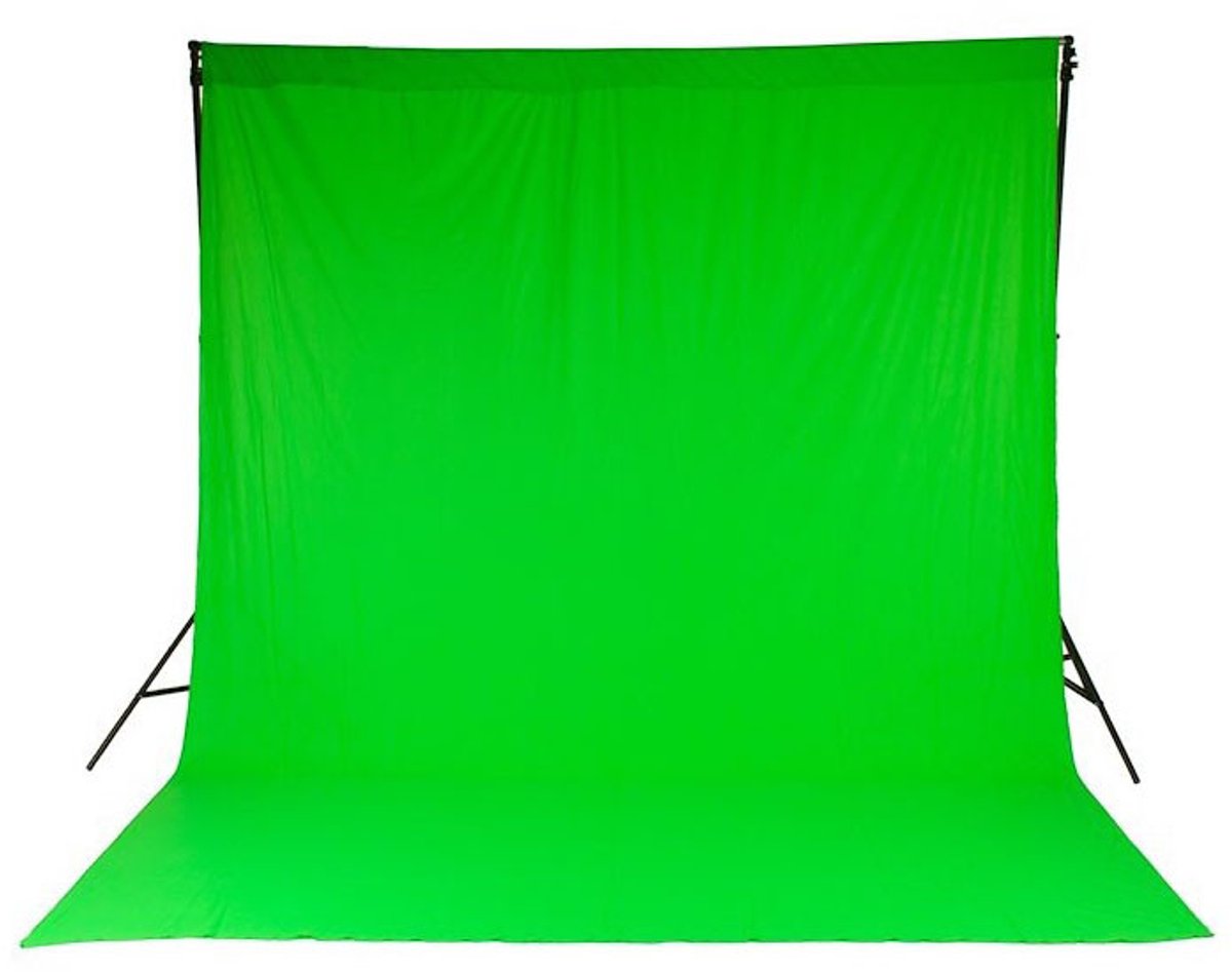 LASTOLITE Hintergrundstoff Chromagrün 3 m x 3,5 m - LAS5781