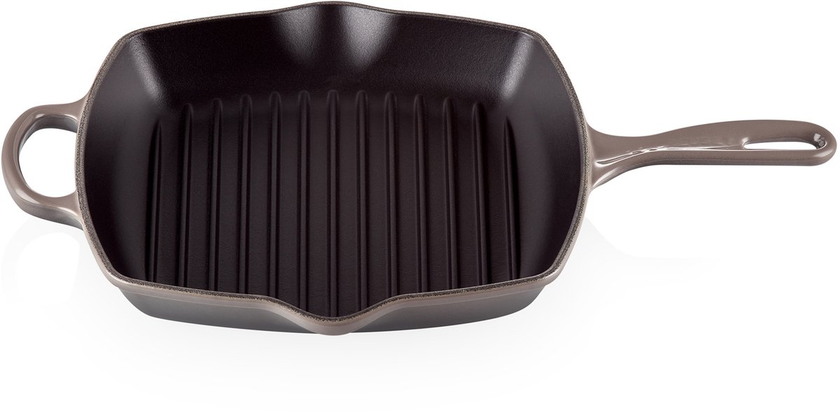 Le Creuset Signature Vierkante Grillpan Flint 26cm