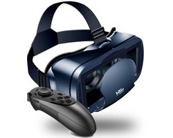 Virtual Reality 3D VR-bril voor 5 tot 7 inch Smartphones met Bluetooth-afstandsbediening