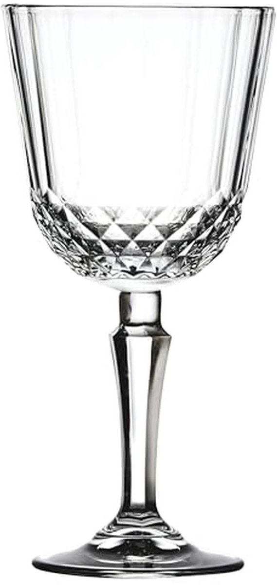 Glazen bolletjes water tot 31 cl - Set van 6 Transparante Glazen