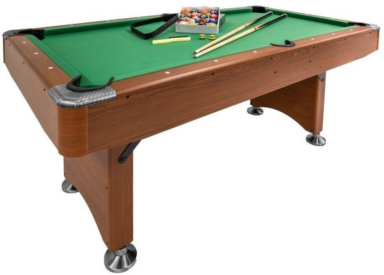 Pegasi Pooltafel 6FT Elegante - Hout - Pooltafel voor thuis - Pooltafel inklapbaar
