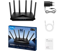 Cudy WR6500 Serie – Gigsbit Wi-Fi 7 Router – Snelle Reactie – Sterke Processor