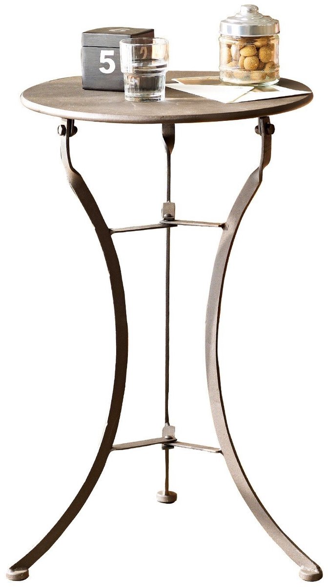 Loberon Bijzettafel Torrance bruin