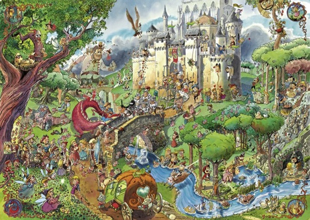 Fairy Tales, Prades  - Legpuzzel - 1500 Stukjes