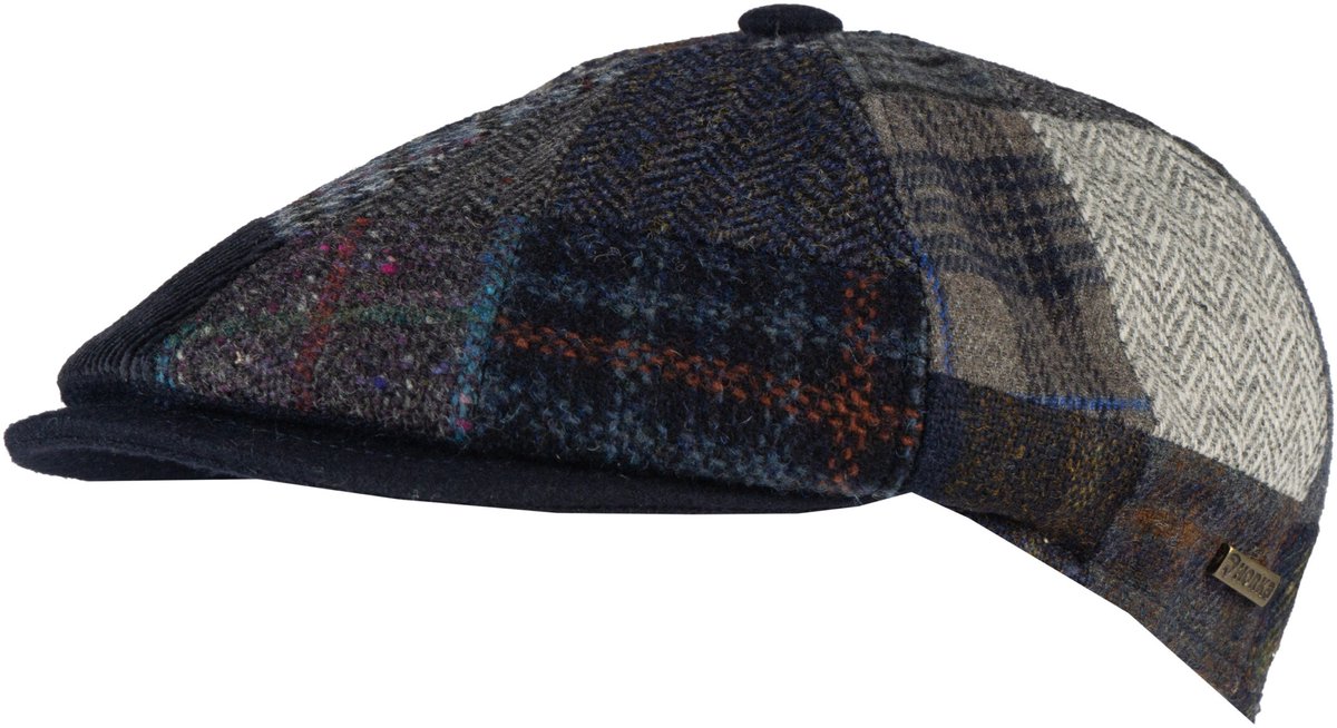 Zes-panelen baret HORKA Patchwork