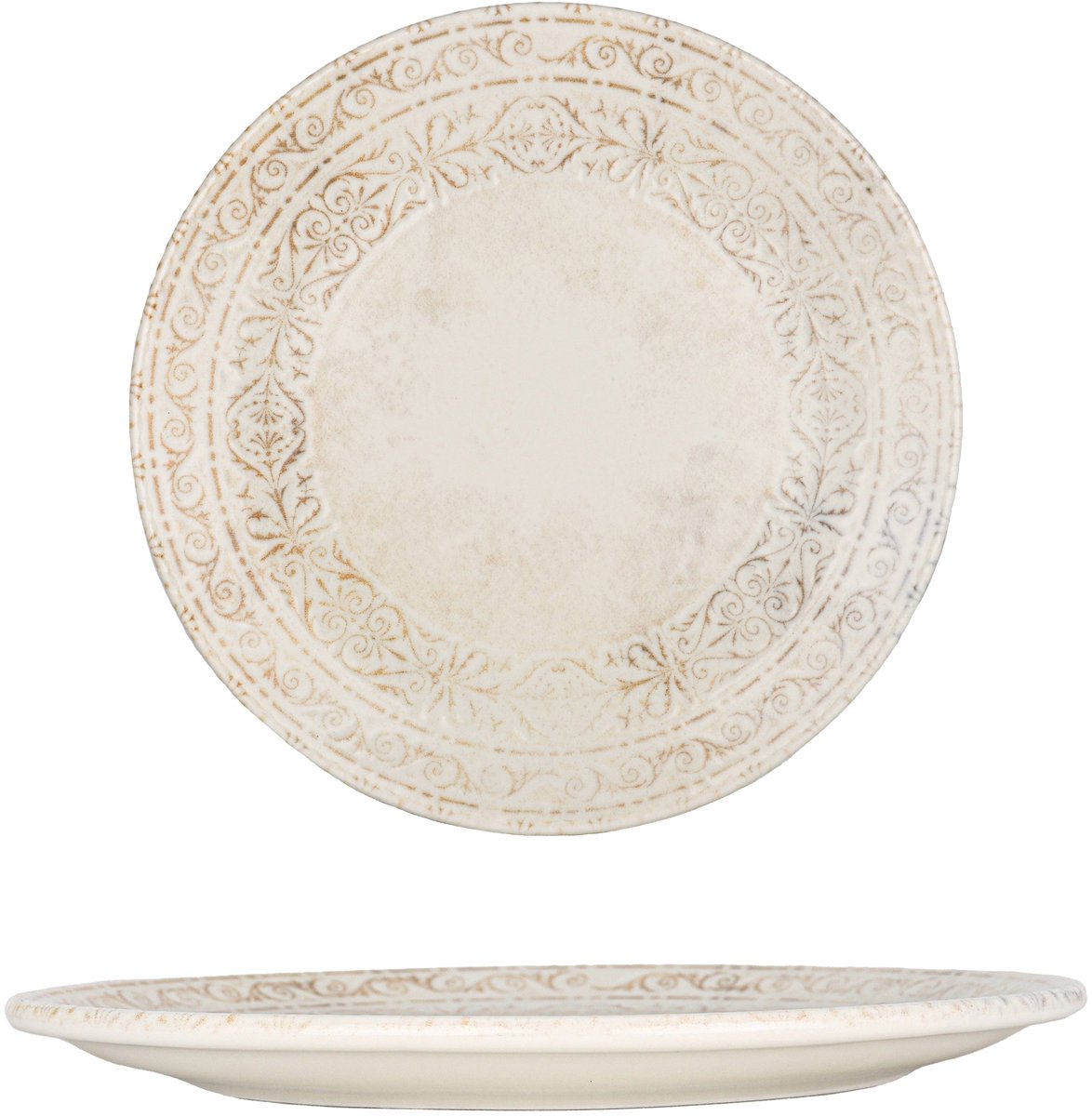 By Bone Dessertbord - Antico - Porselein - 15 cm - set van 6