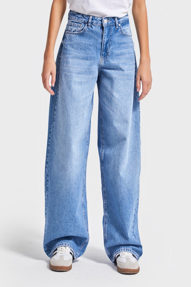 It's Basic - Skater High Rise Jeans - Ocean