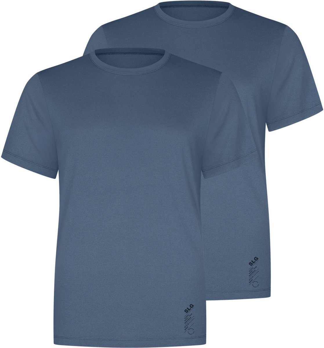 sloggi Heren onder t-shirts 2 pack SLG Base Soft