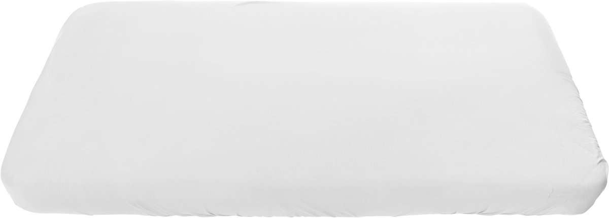Sebra Jersey Hoeslaken – Jr & Grow – 90 x 160 cm – Wit