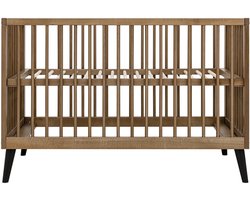 Bopita Zara Ledikant 60x120 cm - Walnoot