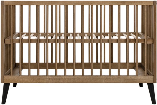 Bopita Zara Ledikant 60x120 cm - Walnoot
