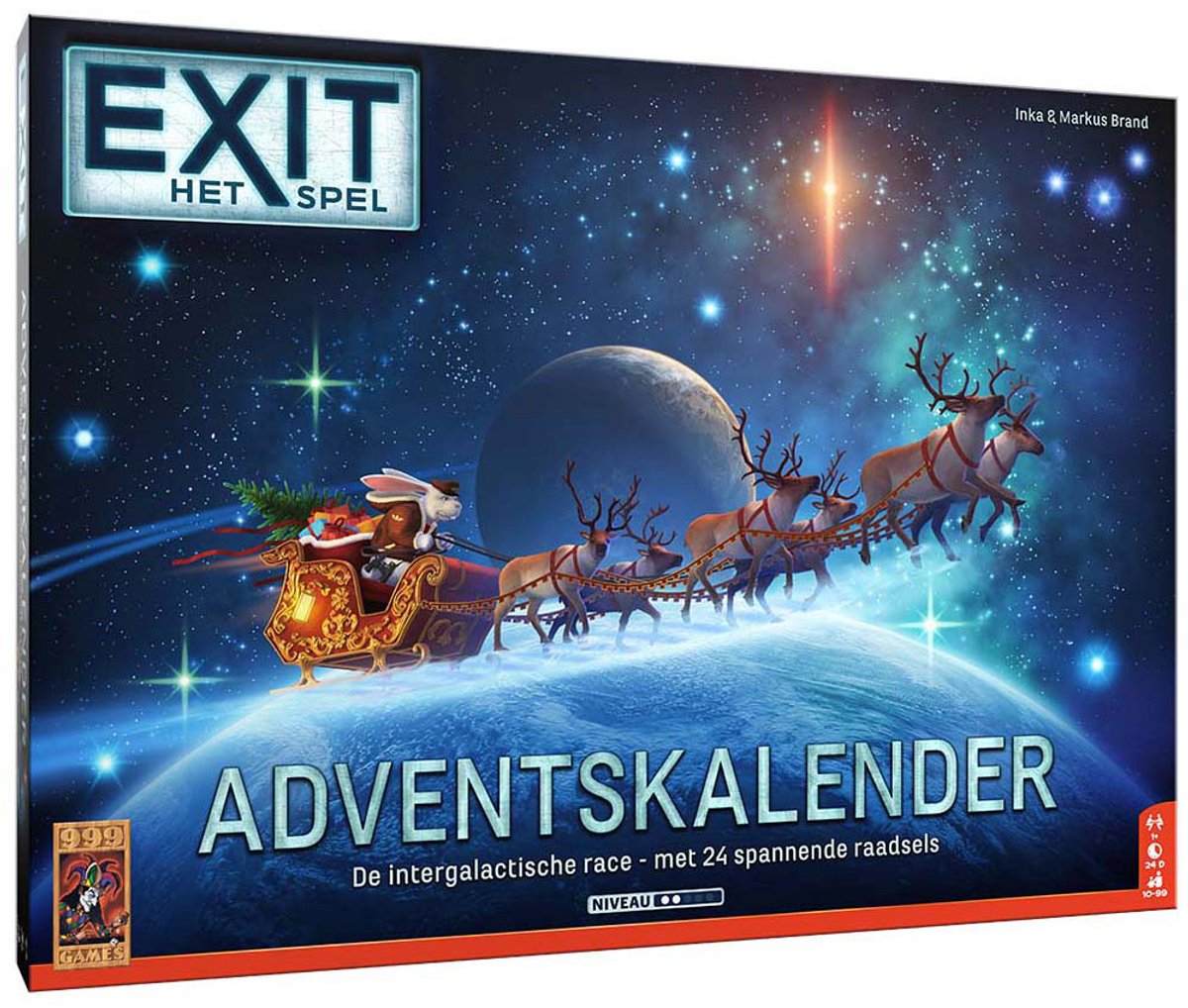 999 Games EXIT Adventskalender: De intergalactische race Bordspel thumbnail 2