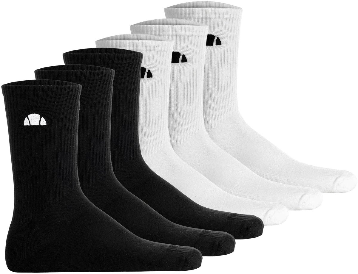 Ellesse Sokken ALACRE Crew Socks 6P Set van 6