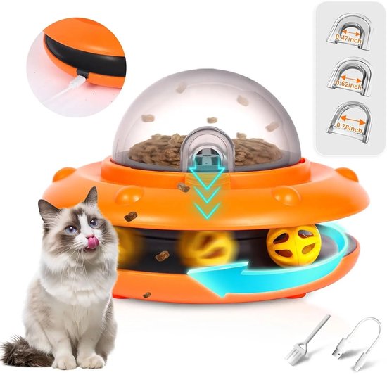 Slimme UFO Voedselpuzzel Katten - Slimme - €30,99