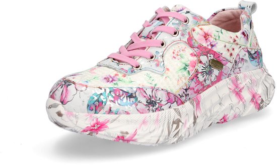 Laura Vita dames sneaker roze multi