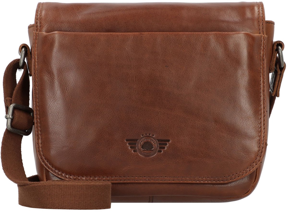 Greenburry Vintage Schoudertas Leer 26 cm - Dames - natur