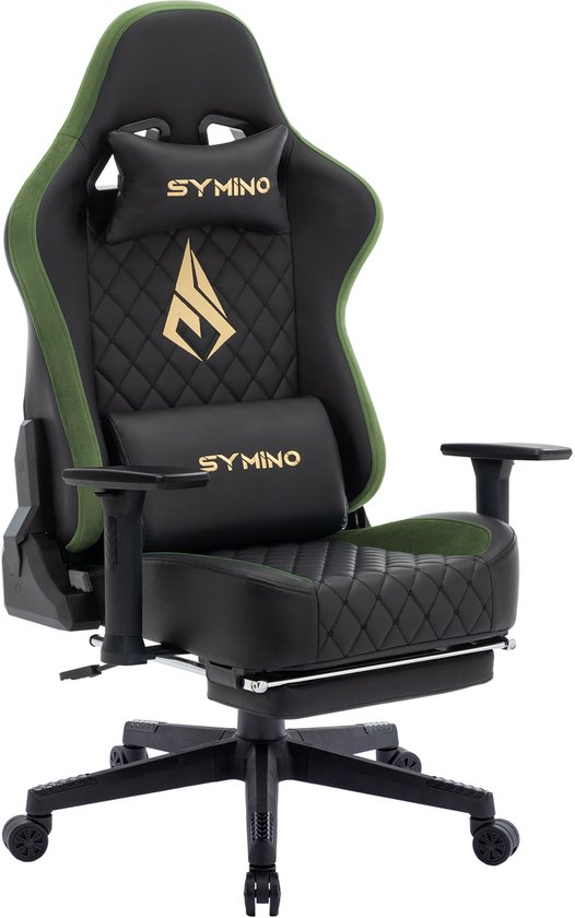 Symino Ergonomische Gamestoel met Voetsteun - Symino - €161,69