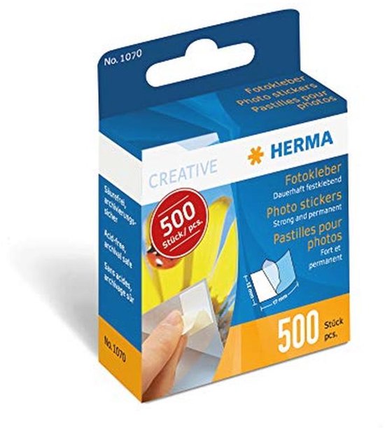 Dubbelzijdige zelfklevende fotolijm voor fotoalbums en scrapbooks - 500 stuks